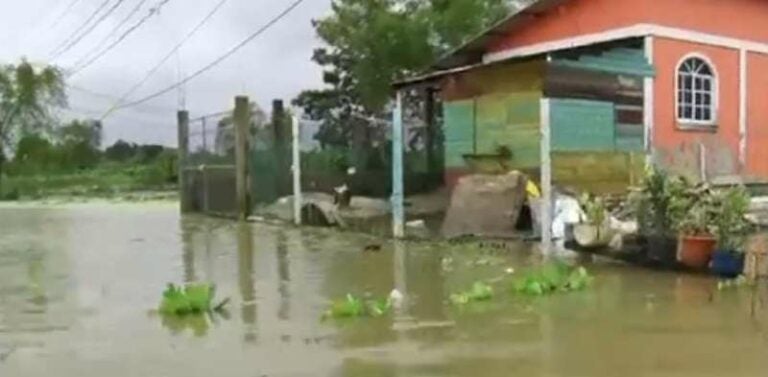 Lluvias causan inundaciones en Cortés y en El Progreso, Yoro