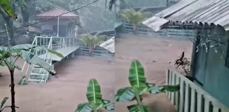 Inundaciones afectan en Cortés, Colón y Santa Bárbara