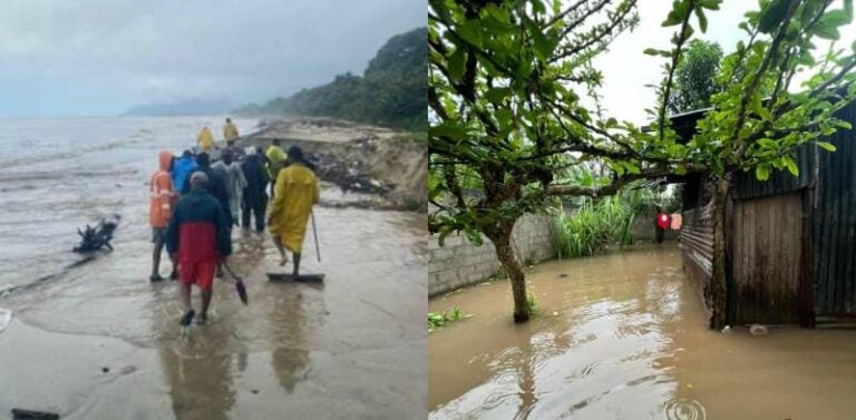 Cuatro personas muertas y decenas de evacuados por lluvias en Colón