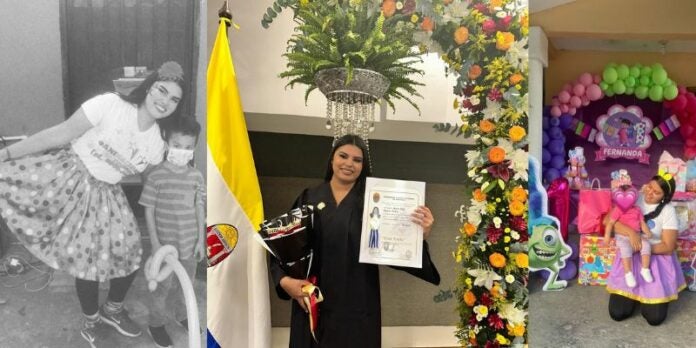 María José Aguilar, un ejemplo de superación y sacrificio al graduarse con honores