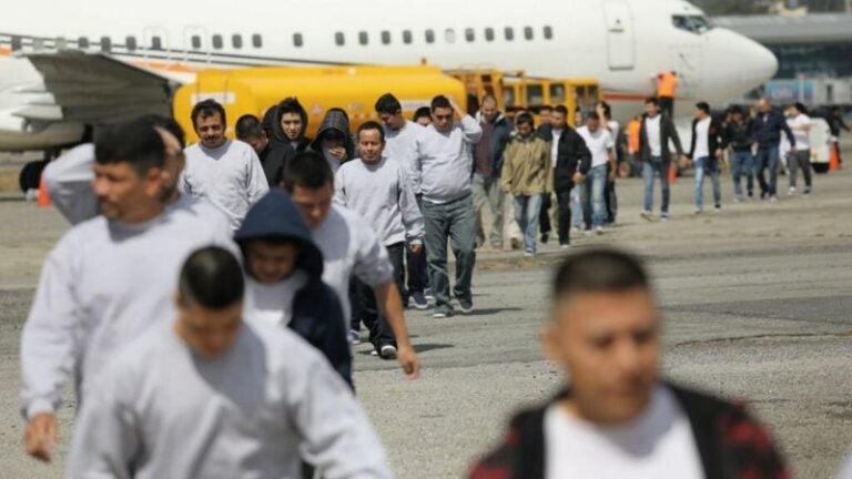 hondureños detenidos en EE. UU.