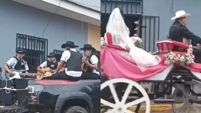 Boda en Olancho caballos