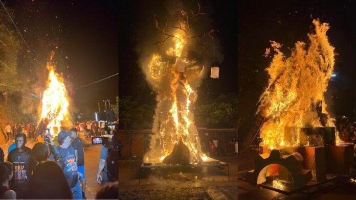 Chimeneas Gigantes ardieron Trinidad