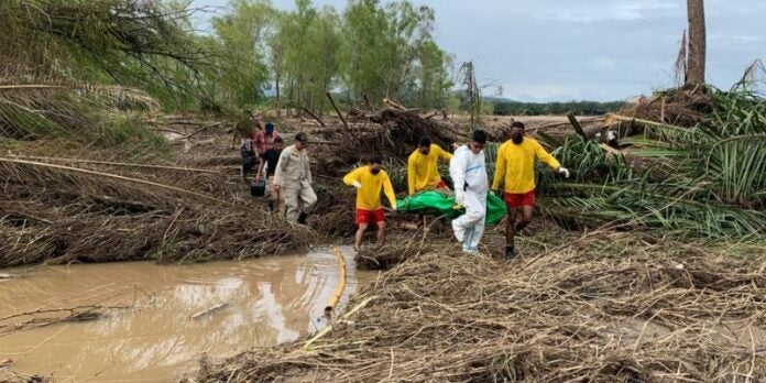 Descubren cadáver en las riberas del río Aguán en Bonito Oriental