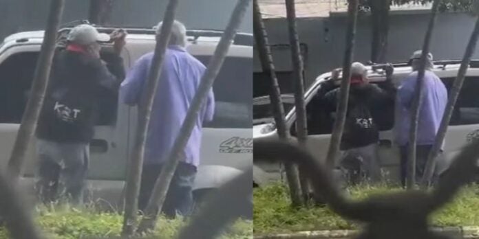 Video: Captan a ancianos intentando abrir un carro en Comayagüela