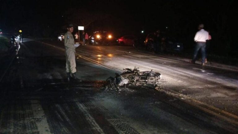 Accidente de tránsito en Campamento Olancho