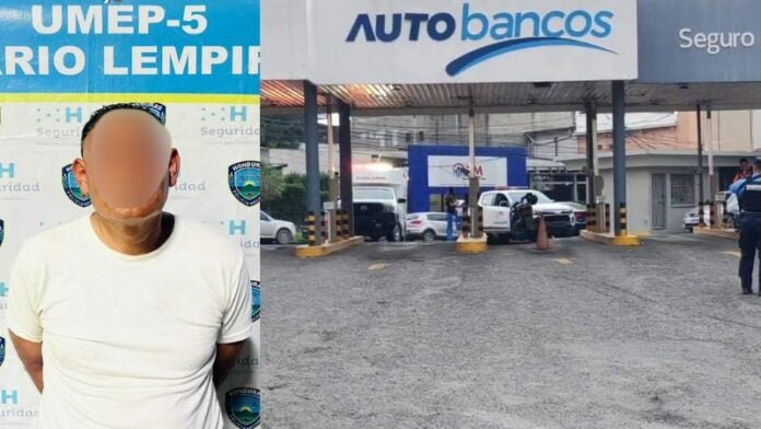 Capturan guardia mató hombre autobanco