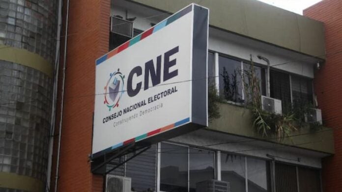 CNE plazo movimientos internos