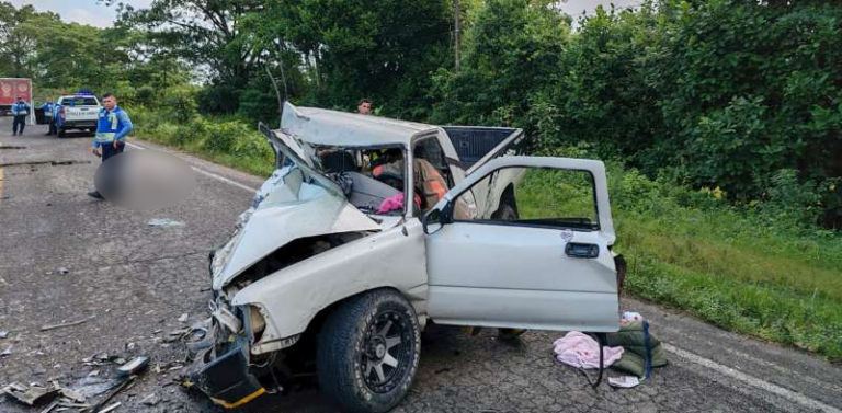 Dos muertos y varios lesionados deja accidente de tránsito en la CA-13