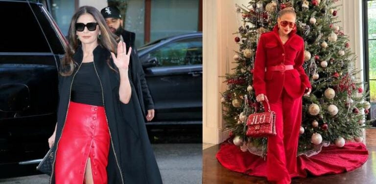 Cinco formas de llevar el rojo en tus looks navideños para verte sexy y sofisticada