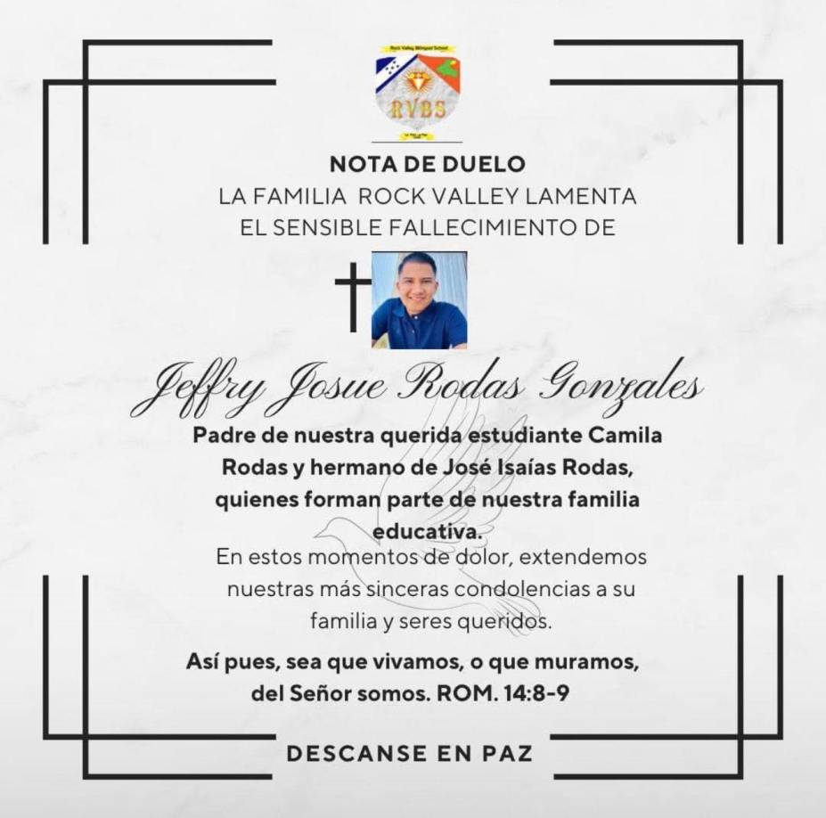 Jeffry Rodas comerciente encontrado muerto