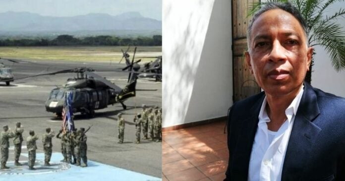 $20 mil millones en riesgo si eliminan base militar en Palmero, Leandro Osorio