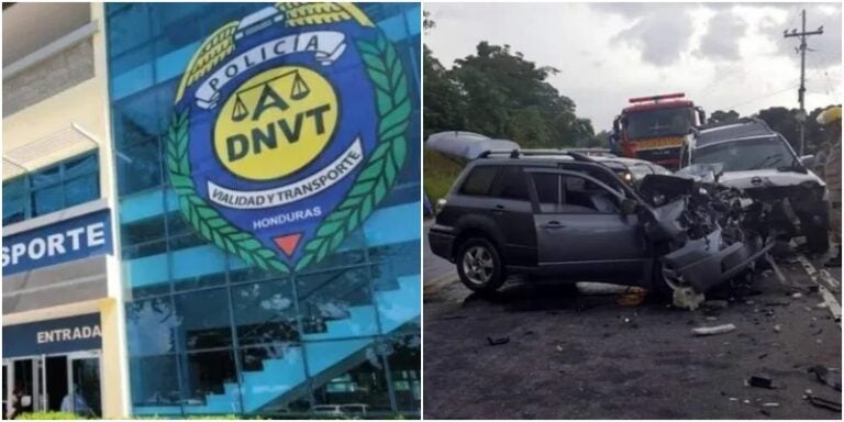 Nochevieja en Honduras dejó 5 muertos y 20 accidentes de tránsito