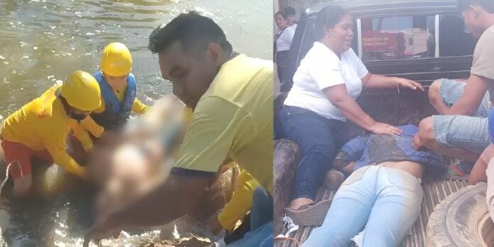 Dos personas mueren ahogadas en el río Sampile, Choluteca