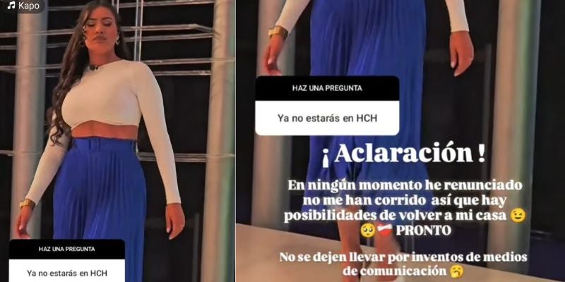 "No he renunciado": Alejandra Rubio aclara los rumores sobre su salida de HCH