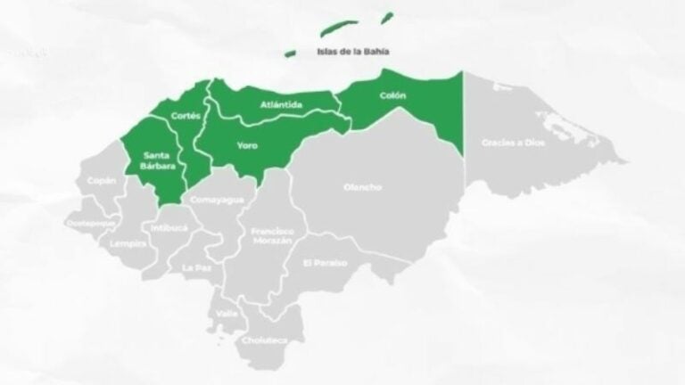 Masa de aire frío deja en alerta verde seis departamentos del país