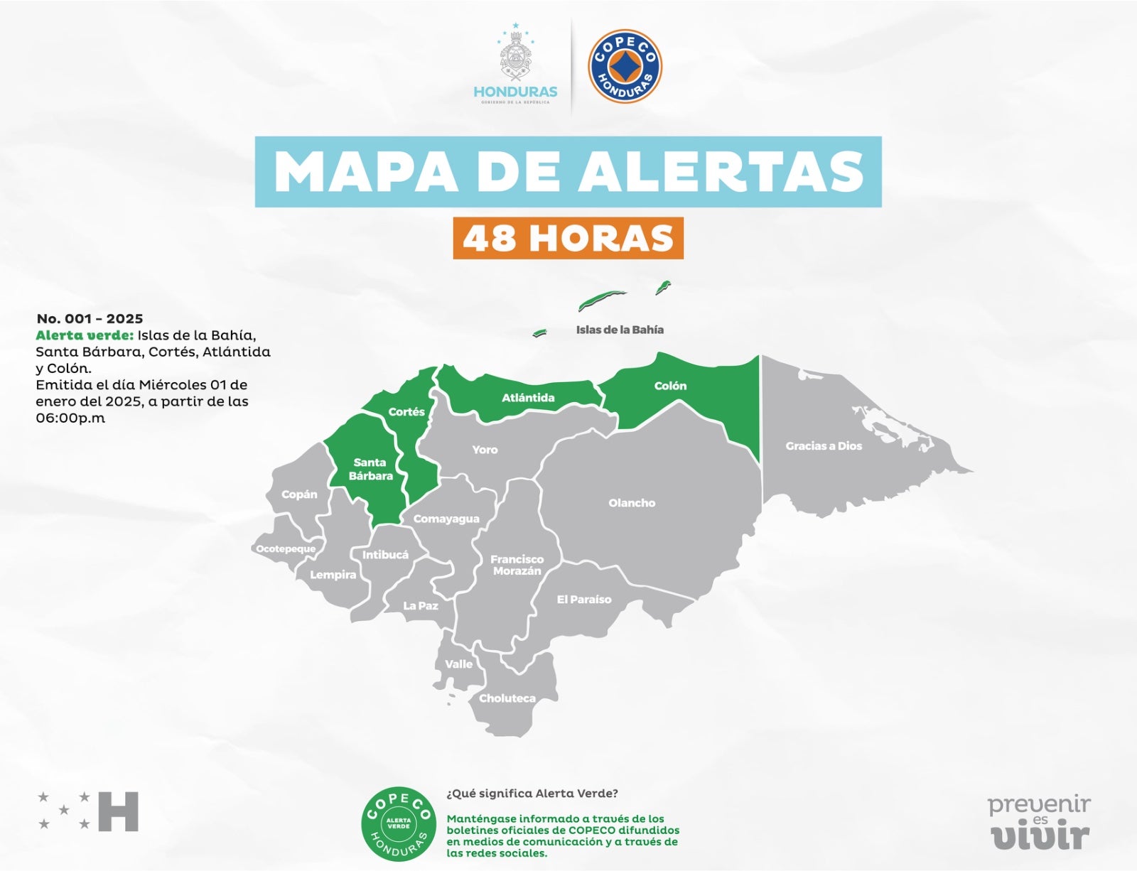 Pronostican lluvias continuas en la zona norte por cuña de alta presión