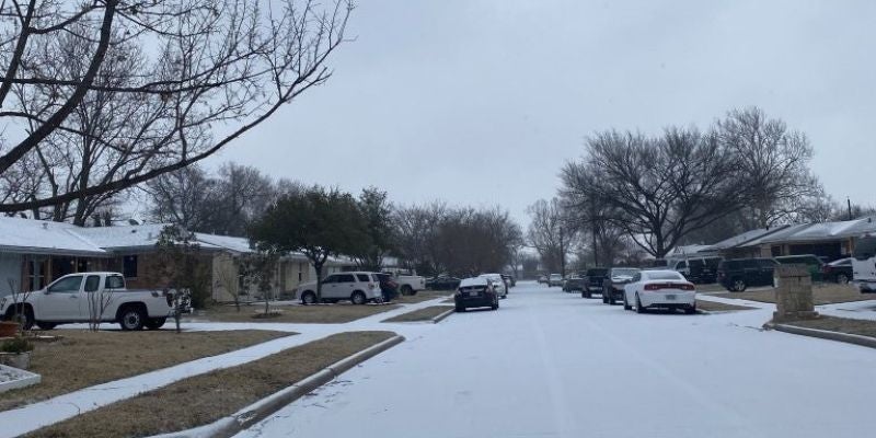 Una familia hondureña cuenta su experiencia durante la tormenta en USA