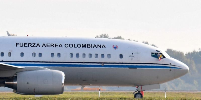 Colombia enviará el avión presidencial a EEUU para transportar a migrantes deportado