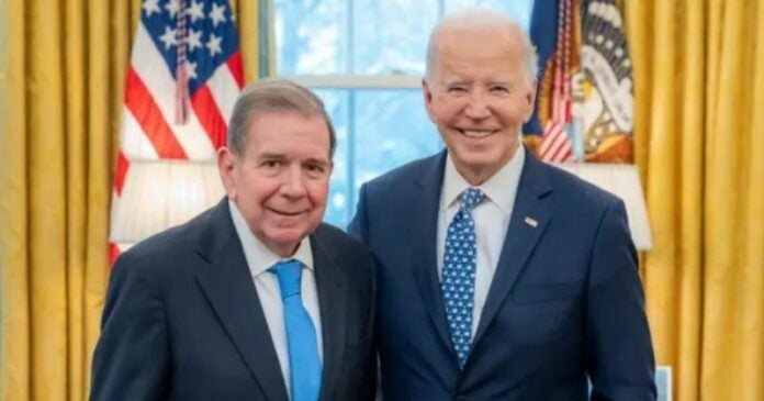 Biden recibe a Edmundo González como presidente electo de Venezuela