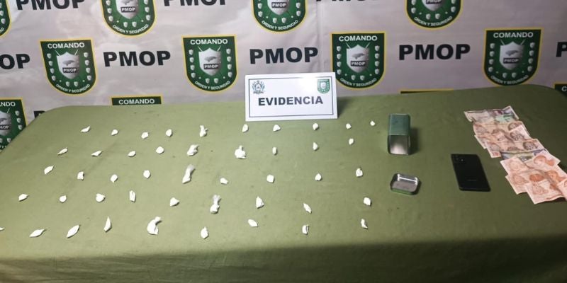 Detienen a joven en colonia San Miguel con marihuana oculta en un bote de perfume