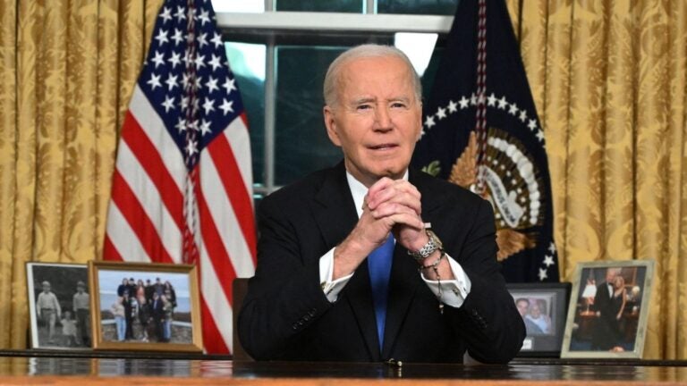 Joe Biden da su último discurso como presidente