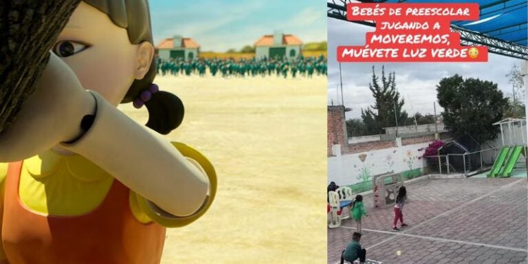 Niños imitan el reto de "El juego del calamar", causando alarma entre maestros y padres