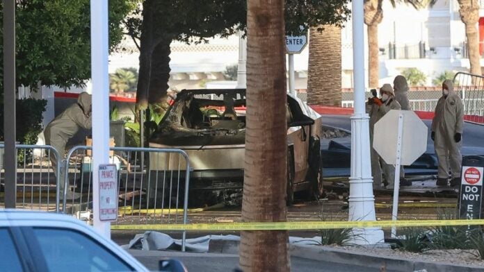 Explosión de Tesla Cybertruck