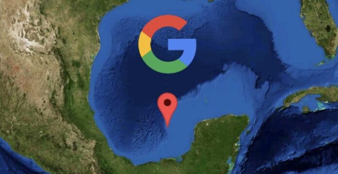 Google reemplazará Golfo de México USA