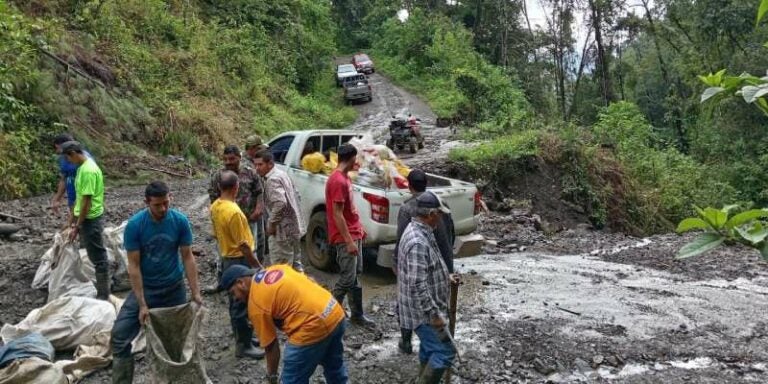 Lluvias dejan unos 21,000 afectados en Omoa y El Merendón