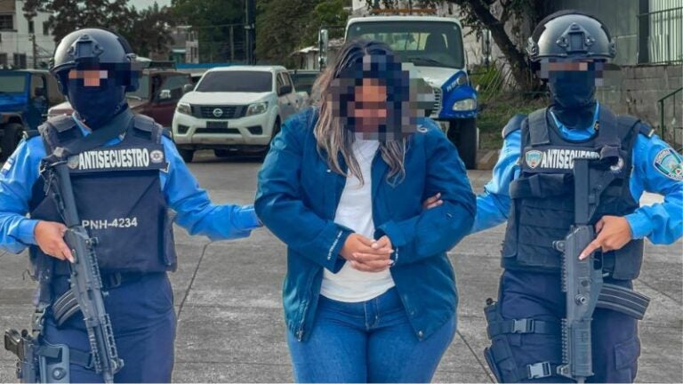 Prisión para secuestradora que pedía rescate de L500,000 por colombiana