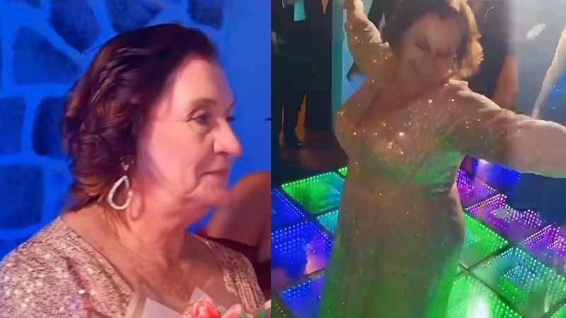 suegra de Alejandra Rubio baila punta