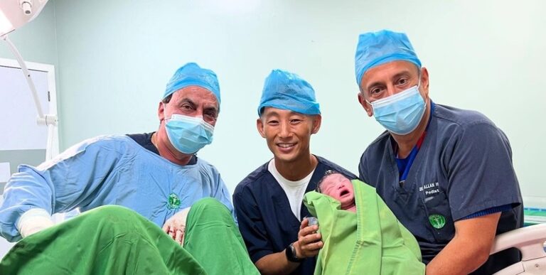 Shin Fujiyama celebra el nacimiento de su hija en Honduras