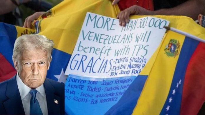 Trump revoca TPS venezolanos