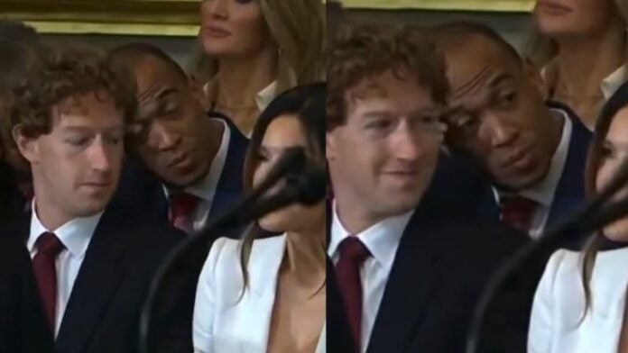 Captan a Mark Zuckerberg novia de Bezos