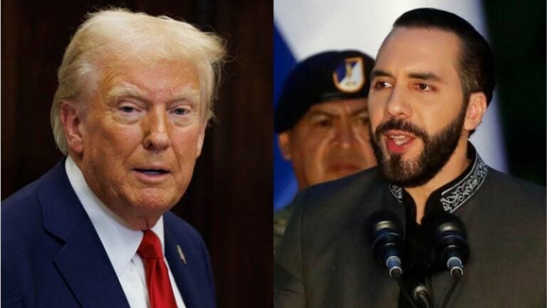 Trump elogia a Nayib Bukele y busca su apoyo contra la inmigración