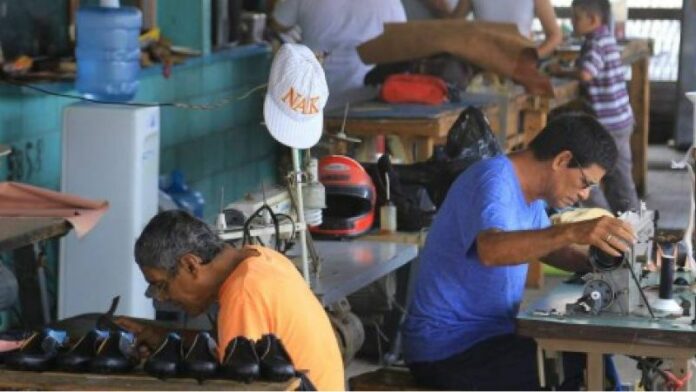 producción de calzado en Comayagüela