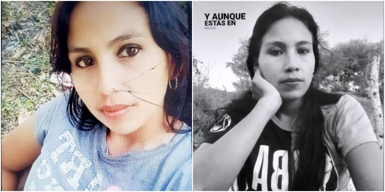 mujer muerta