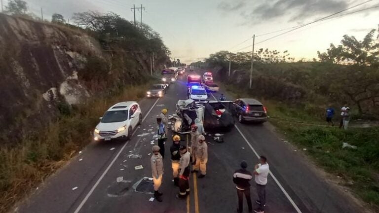 Fatal accidente deja dos muertos Olancho