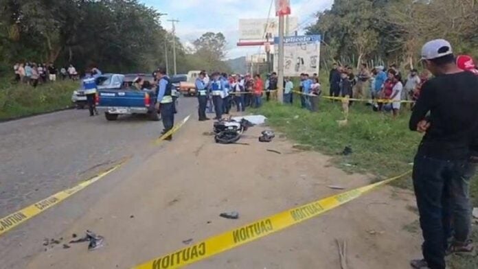 Mortal choque de motocicletas en Danlí