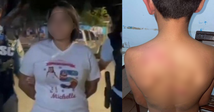 Arrestan a hondureña por presunto maltrato a su hijo de 11 años en Copán