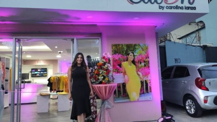 Carolina Lanza anuncia el cierre tienda