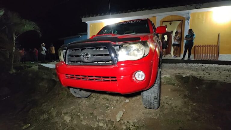 Copán niña muere atropellada accidentalmente tío