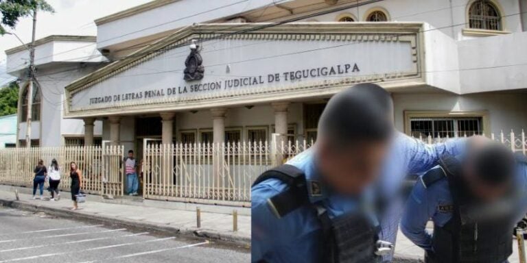 Giran detención judicial a dos policías por robar más de medio millón de lempiras a un comerciante