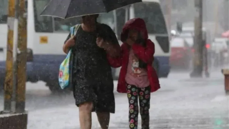 Anuncian lluvias débiles sobre el territorio nacional este martes