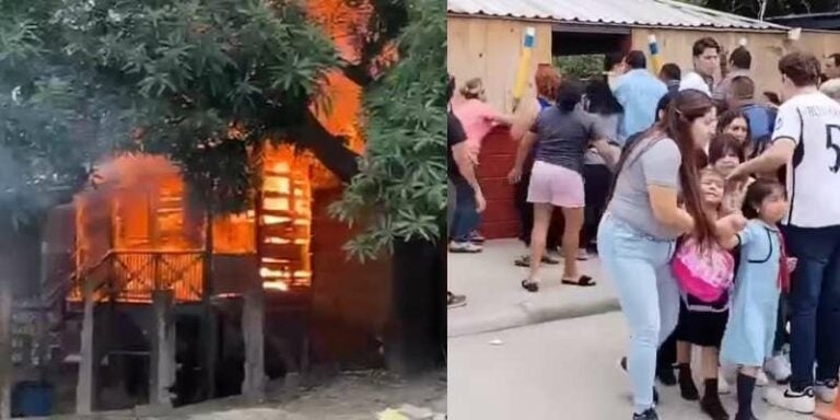 Incendio en Choloma consume estructura de Ferrocarril Nacional y desata pánico en centro educativo