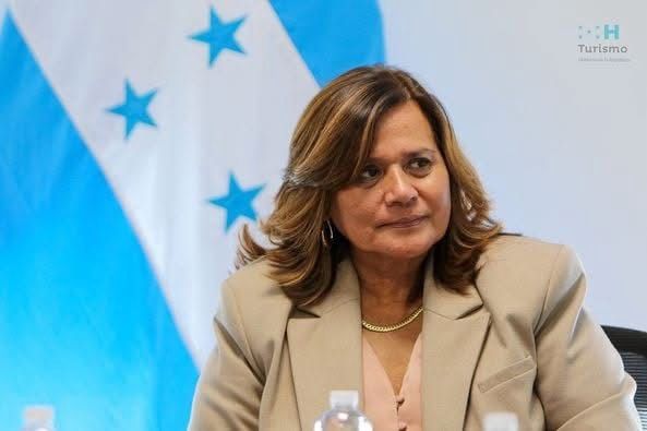 Ministra de Turismo de Honduras, Yadira Gómez. 