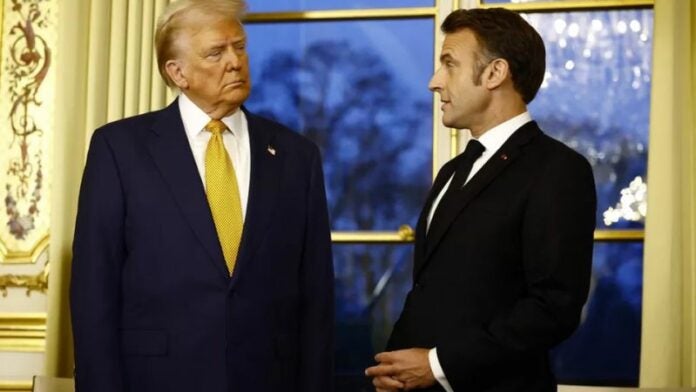 Trump no cede ante Macron