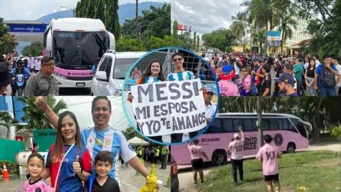 Messi en San Pedro Sula