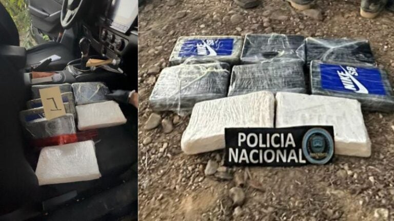 Hombres cocaína El Paraíso